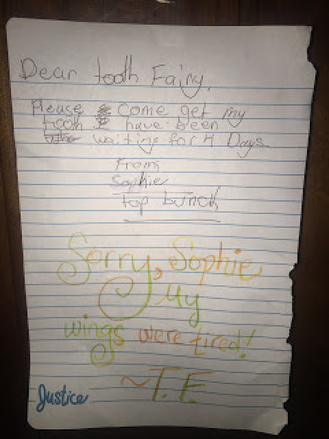 Our Tooth Fairy Is A Lazy, Shiftless Hussy